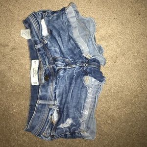 A&F jean shorts